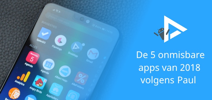 onmisbare apps 2018 paul