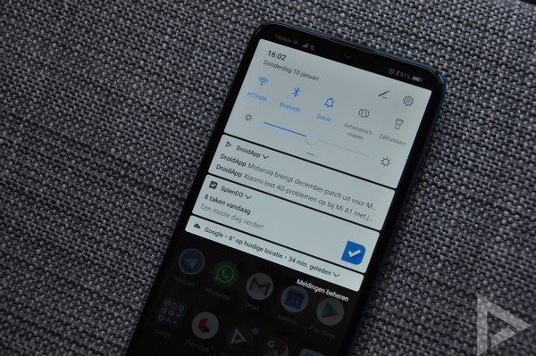 Huawei P Smart 2019 notificaties