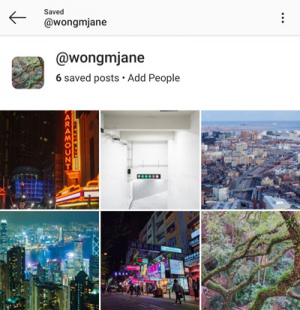 Instagram Collecties delen