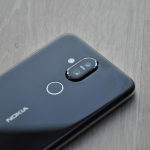 Nokia 8.1 vingerafdrukscanner