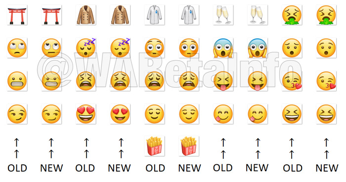 WhatsApp 2.19.21 emoji