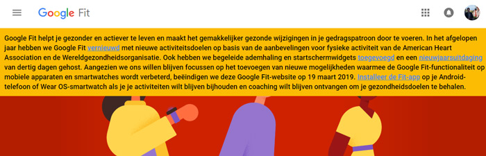 Google Fit web
