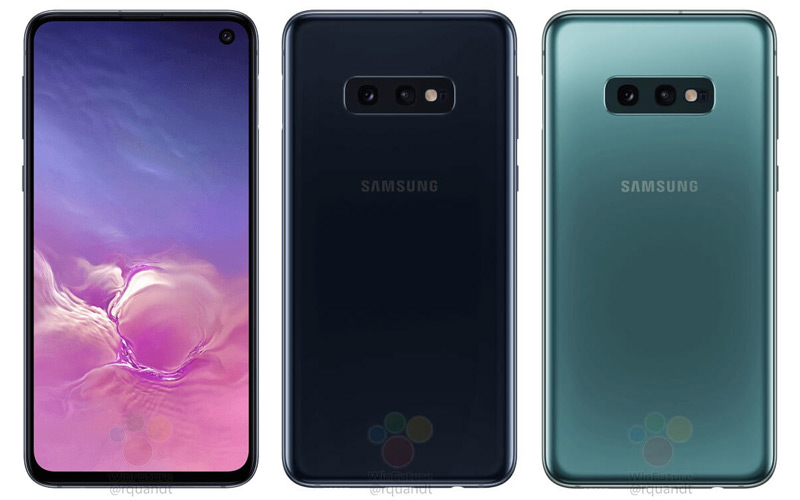 Samsung Galaxy S10e kleuren