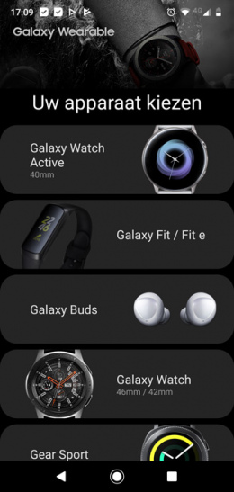 Samsung Wearables 2019