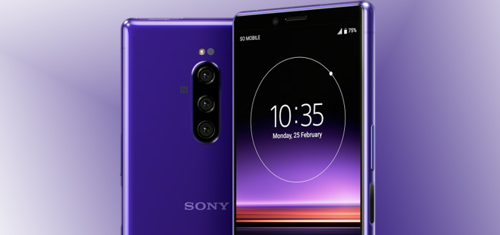 Sony Xperia 1 header