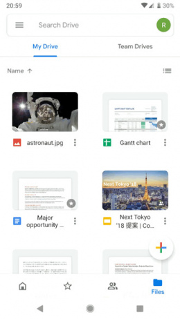 Google Drive design 2019