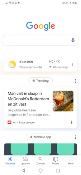 Google notificaties