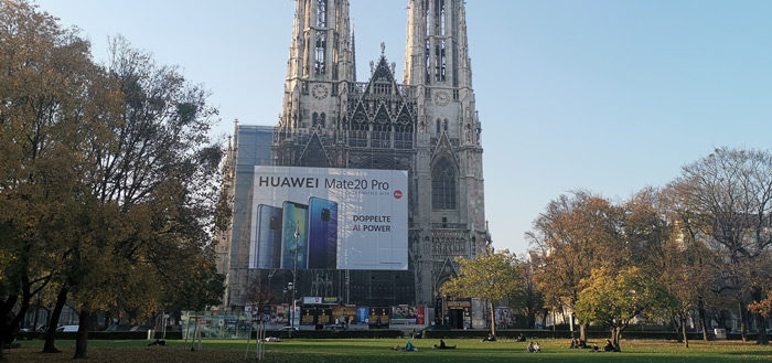 Huawei Mate 20 reclame