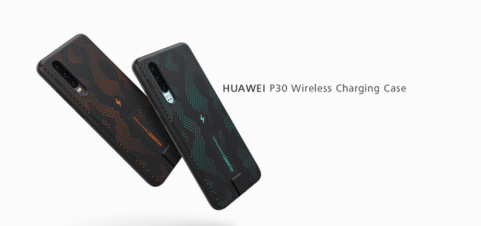 pepermunt Ingang Verslinden Huawei geeft Huawei P30 draadloos opladen met speciale case