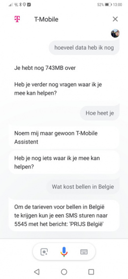 T-Mobile Google Assistent