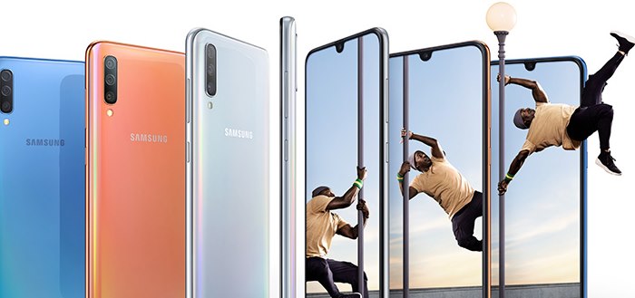 Samsung Galaxy A70 header