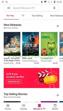 Google Play Store redesign