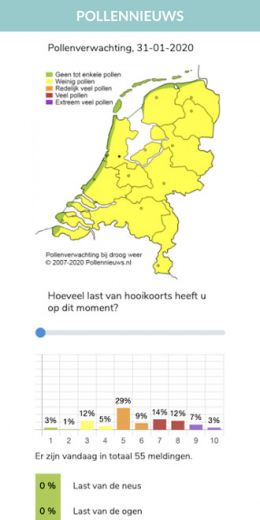 Pollennieuws app