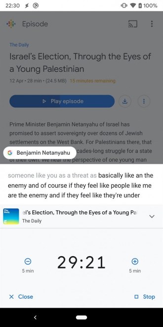 Google Podcasts transcriptie