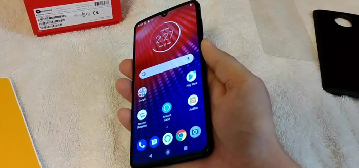 Moto Z4 video header