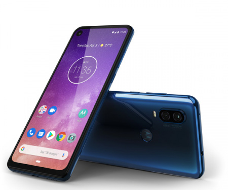 Motorola One Vision blauw