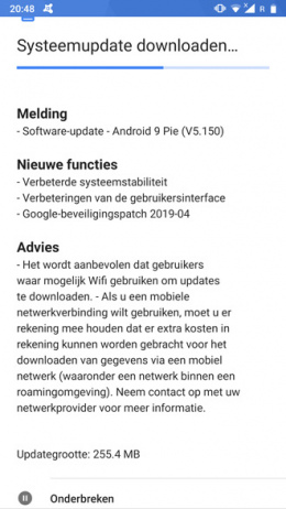 Nokia 8 April patch