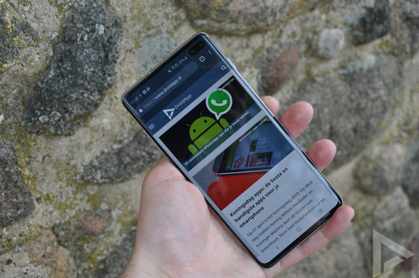 Samsung Galaxy S10+ web