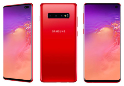 Samsung galaxy s10 rood