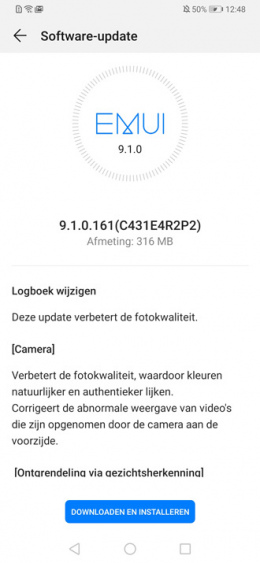 Huawei P30 Pro .161 update