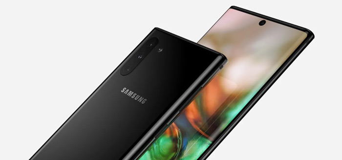 Samsung Galaxy Note 10 render