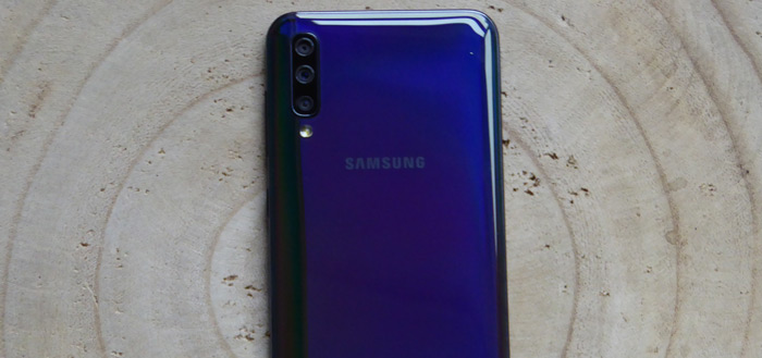 Samsung Galaxy A50: nieuwe software-update voor vingerafdrukscanner