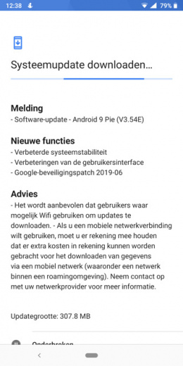 Nokia 7 Plus beveiligingsupdate juni 2019