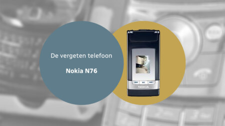 Nokia N76 vergeten header