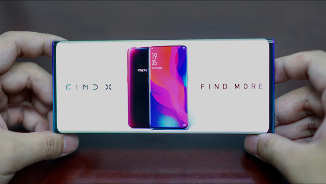 Oppo Waterfall display