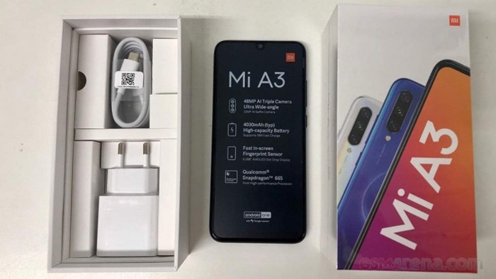 Xiaomi Mi A3 verkooppakket