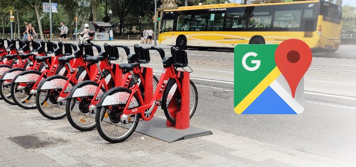 Google Maps fietsen