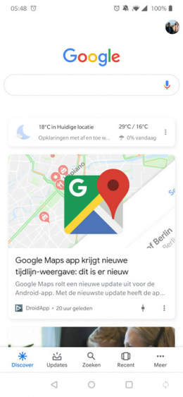 Google Discover Feed