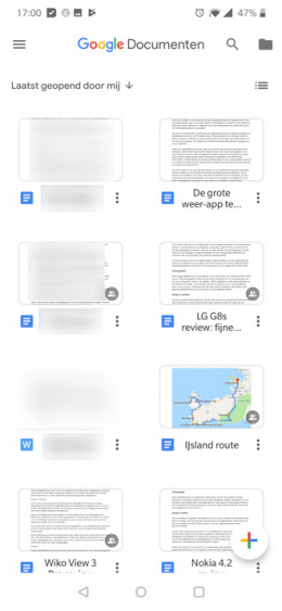 Google Docs Material Theme