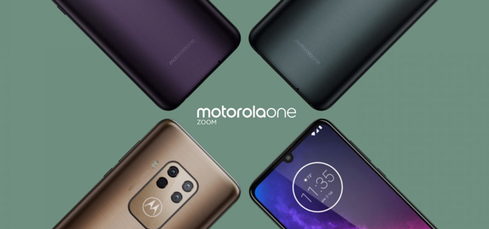 Motorola One Zoom header