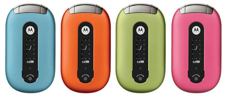 Motorola PEBL colors