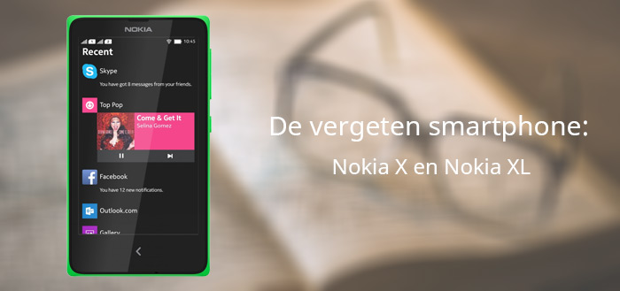 Nokia X vergeten header