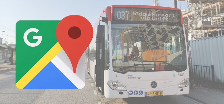 bus google maps header