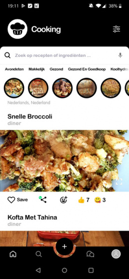 Cooking app