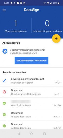 Docusign app