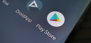 Google Play Store header
