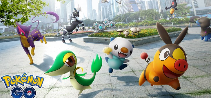 Pokémon GO voegt 5e generatie Pokémon toe aan game