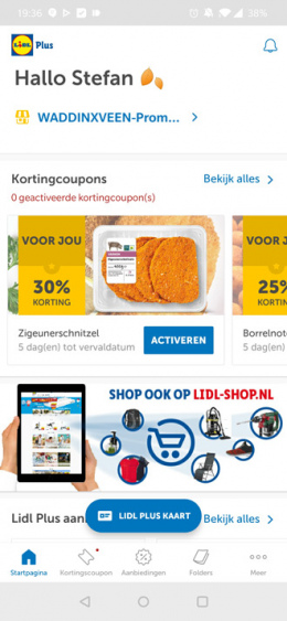 Lidl Plus app