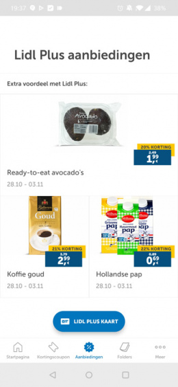 Lidl aanbiedingen