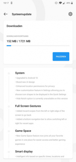 OnePlus 6T 6 Android 10 beta