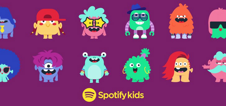 Spotify Kids header