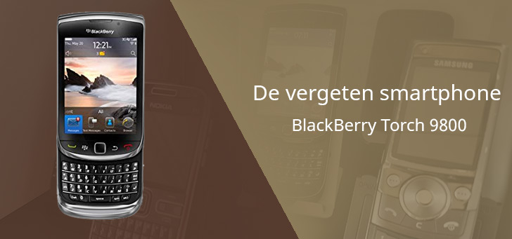 BlackBerry Torch vergeten header
