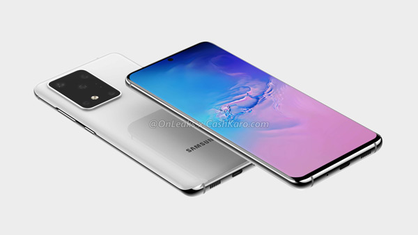 Samsung Galaxy S11+ render