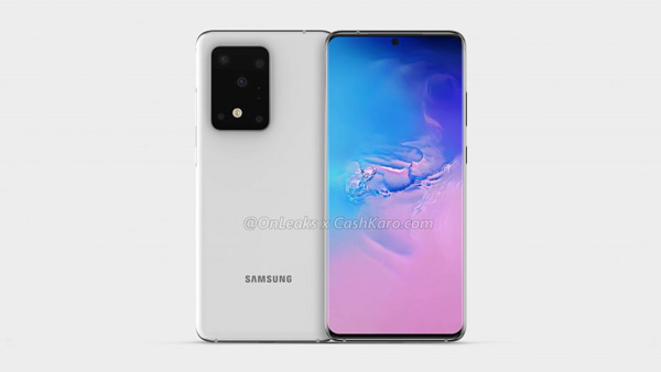 Samsung Galaxy S11+ render