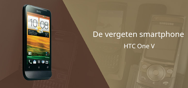 HTC One V Vergeten header