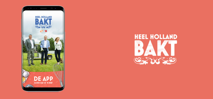 Heel Holland Bakt app: grote update voor seizoen 2019-2020